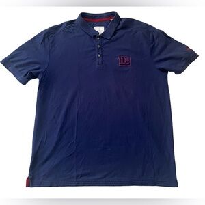 Tommy Bahama XL Ny Giants Short Sleeve Men’s Navy Blue Polo NFL Football